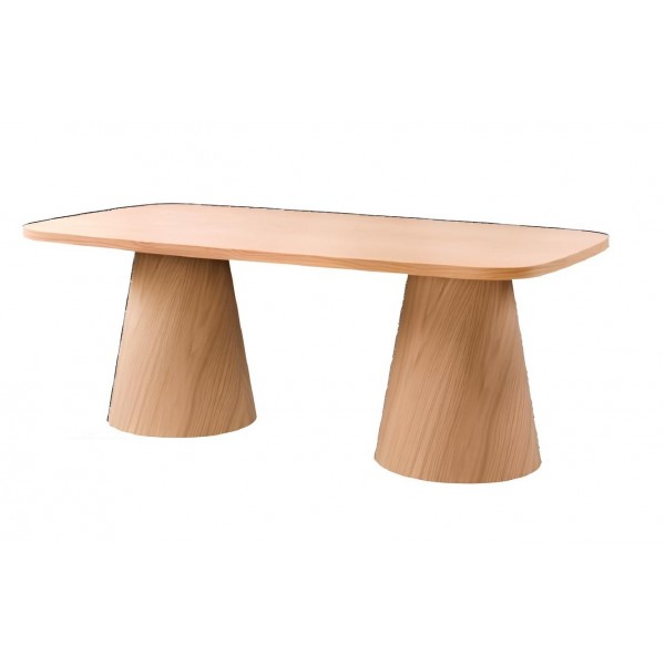 190 LIK ÇİFT AYAKLI FIÇI MEŞE SABİT MASA