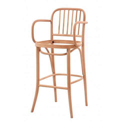 ÇITALI KOLLU DÖŞEMELİ PETEK BAR SANDALYE