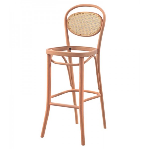 HASIRLI GÜNEŞ DÖŞEMELİ BAR SANDALYE